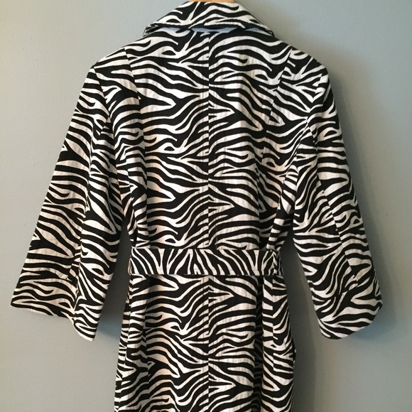 INC Zebra Print Jacket - Picture 2 of 6